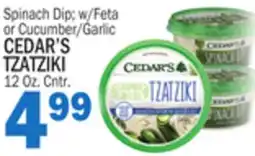 C Town CEDAR'S TZATZIKI offer
