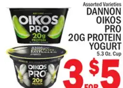 C Town DANNON OIKOS PRO 20G PROTEIN YOGURT offer