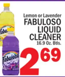 C Town FABULOSO LIQUID CLEANER offer