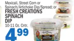 C Town FRESH CREATIONS SPINACH DIP offer