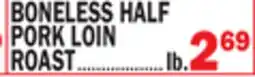 C Town BONELESS HALF PORK LOIN ROAST offer