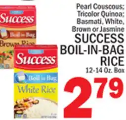 C Town SUCCESS BOIL-IN-BAG RICE offer