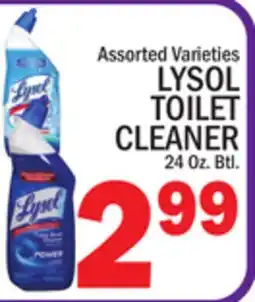 C Town LYSOL TOILET CLEANER offer