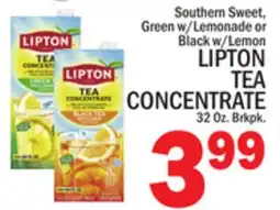 C Town LIPTON TEA CONCENTRATE offer