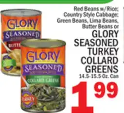C Town GLORY SEASONED TURKEY COLLARD GREENS offer