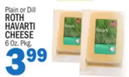 C Town ROTH HAVARTI CHEESE offer