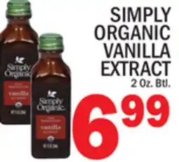 C Town SIMPLY ORGANIC VANILLA EXTRACT offer