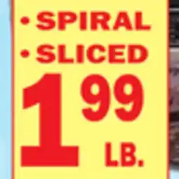 C Town SPIRAL SLICED offer