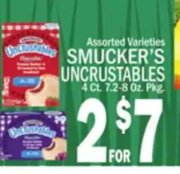 C Town SMUCKER'S UNCRUSTABLES offer