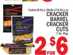 C Town CRACKER BARREL CRACKER CUTS 7 Oz. Pkg offer