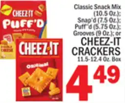 C Town CHEEZ-IT CRACKERS offer