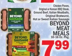 C Town BEYOND MEAT MEALS offer