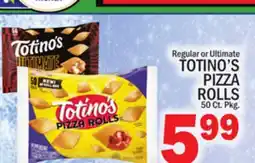 C Town TOTINO'S PIZZA ROLLS offer