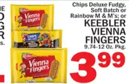 C Town KEEBLER VIENNA FINGERS 9.74-12 oz., pkg offer
