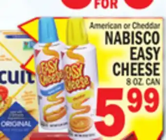 C Town NABISCO EASY CHEESE offer