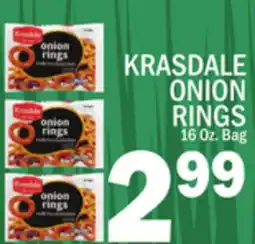 C Town KRASDALE ONION RINGS offer