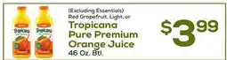 DeCicco & Sons Tropicana Pure Premium Orange Juice offer