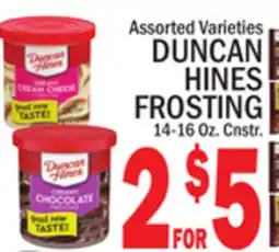 C Town DUNCAN HINES FROSTING offer