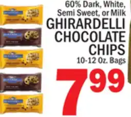 C Town GHIRARDELLI CHOCOLATE CHIPS offer