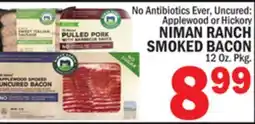 C Town NIMAN RANCH SMOKED BACON offer