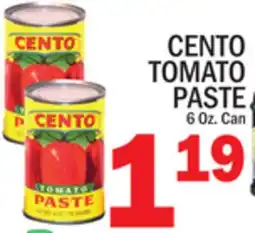C Town CENTO TOMATO PASTE offer