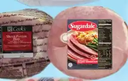 C Town SUGARDALE, COOK'S SMOKED HAM SHANK PORTION offer