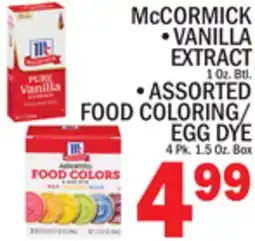 C Town McCORMICK VANILLA EXTRACT offer