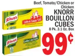 C Town KNORR BOUILLON CUBES offer