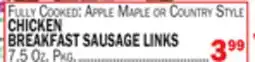 C Town CHICKEN BREAKFAST SAUSAGE LINKS offer