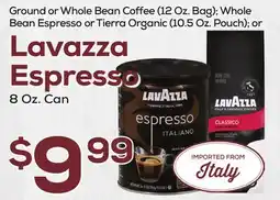 DeCicco & Sons Lavazza Espresso 8 Oz. Can offer