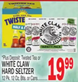 C Town WHITE CLAW HARD SELTZER offer