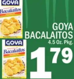 C Town GOYA BACALAITOS offer