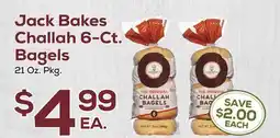 DeCicco & Sons Jack Bakes Challah 6-Ct. Bagels offer