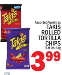 C Town TAKIS ROLLED TORTILLA CHIPS offer