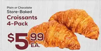 DeCicco & Sons Croissants 4-Pack offer