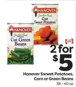 Weis Markets Hanover Sweet Potatoes, Corn or Green Beans offer