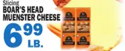C Town BOAR'S HEAD MUENSTER CHEESE offer