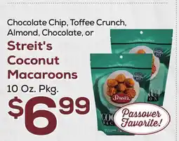 DeCicco & Sons Streit's Coconut Macaroons offer