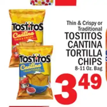 C Town TOSTITOS CANTINA TORTILLA CHIPS offer