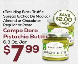 DeCicco & Sons Campo Doro Pistachio Butter offer