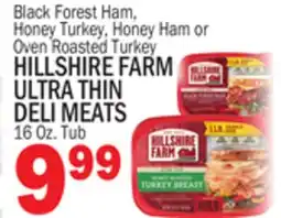 C Town HILLSHIRE FARM ULTRA THIN DELI MEATS offer