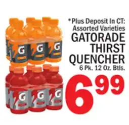 C Town GATORADE THIRST QUENCHER offer