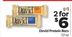 Weis Markets David Protein Bars offer