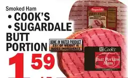 C Town COOK'S SUGARDALE BUTT PORTION offer