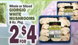 C Town GIORGIO WHITE MUSHROOMS offer