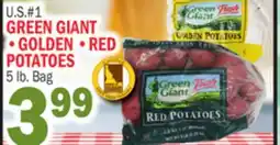 C Town GREEN GIANT, GOLDEN, RED POTATOES offer