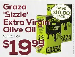 DeCicco & Sons Graza' Sizzle' Extra Virgin Olive Oil offer