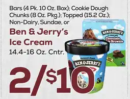 DeCicco & Sons Ben & Jerry's Ice Cream 14.4-16 Oz. Cntr offer