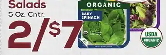 DeCicco & Sons Earthbound Farm Organic Salads offer