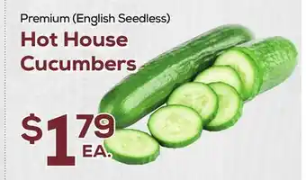 DeCicco & Sons Hot House Cucumbers offer